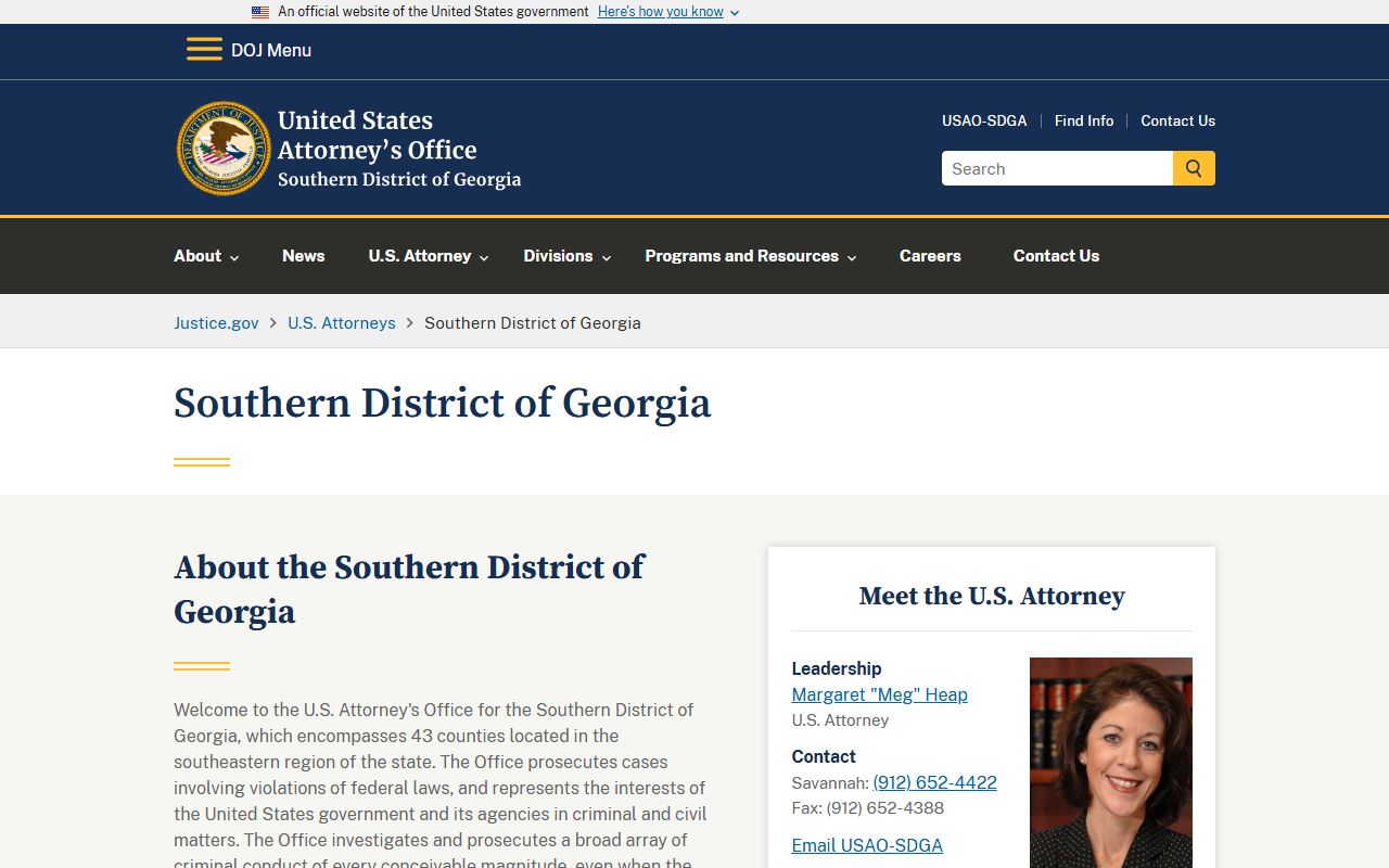 Richmond County Clerk of Superior State and Juvenile Court federal records distinction