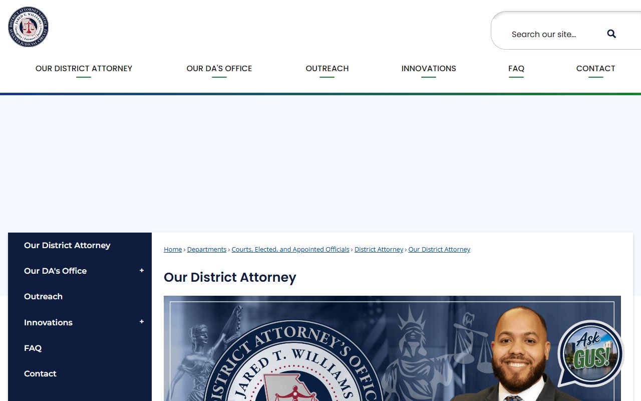 Richmond County criminal court records District Attorney profile