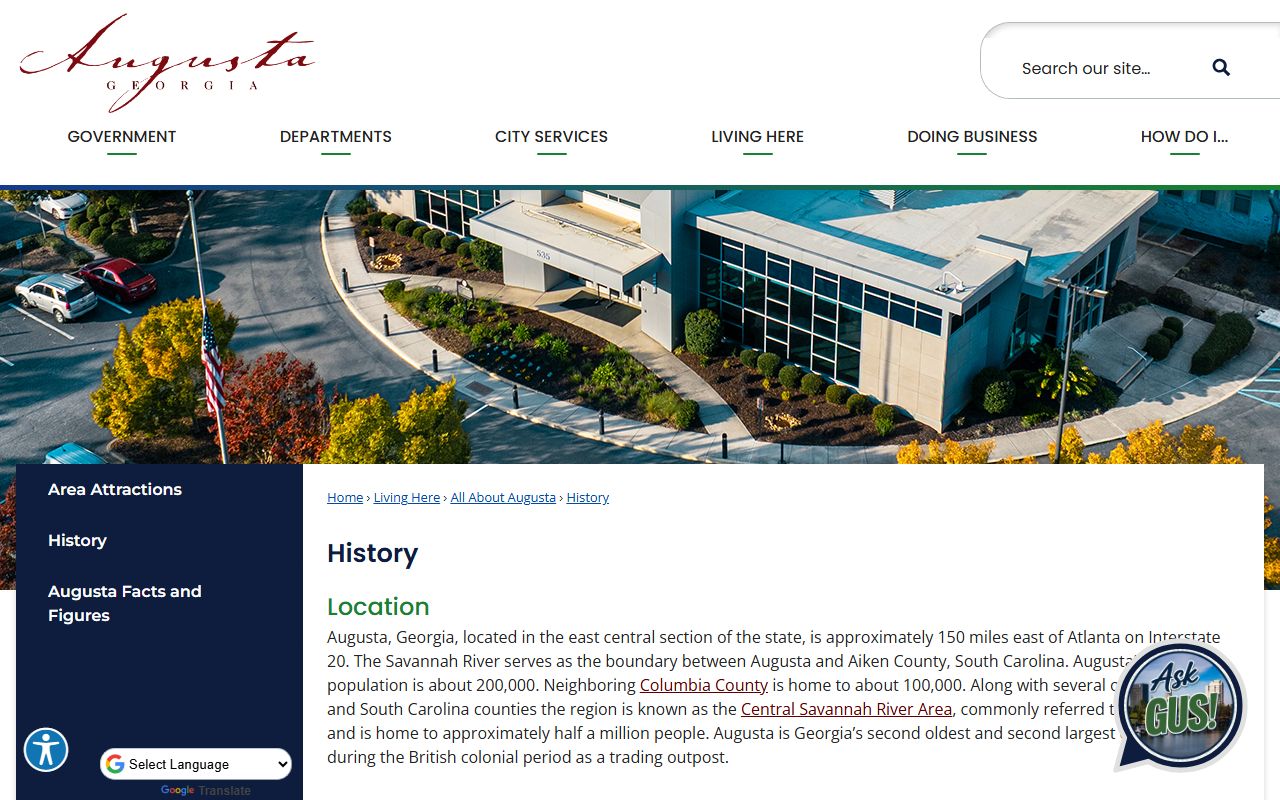 Richmond County Court records Augusta history and consolidation