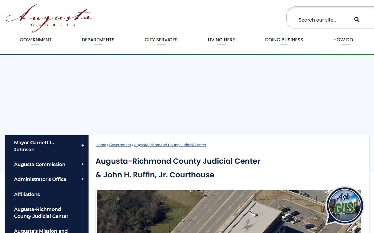 Richmond County Court records judicial center